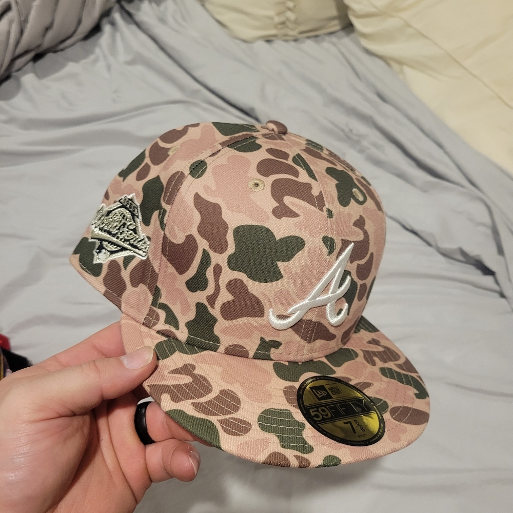 Camo Atlanta Cap size 7 5/8